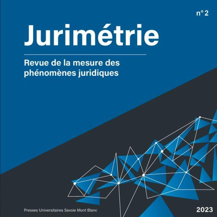 JURIMETRIE N.2 - COLLECTIF - PU SAVOIE