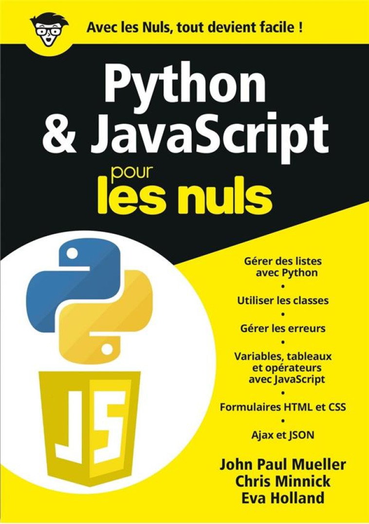 PYTHON #038; JAVASCRIPT MEGAPOCHE POUR LES NULS - MUELLER JOHN PAUL - FIRST