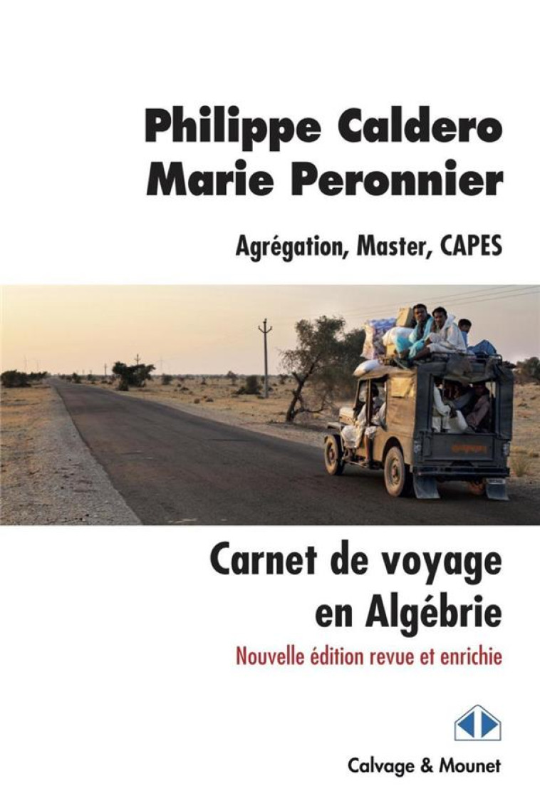 CARNET DE VOYAGE EN ALGEBRIE - CALDERO/PERONNIER - BLACKLEPHANT