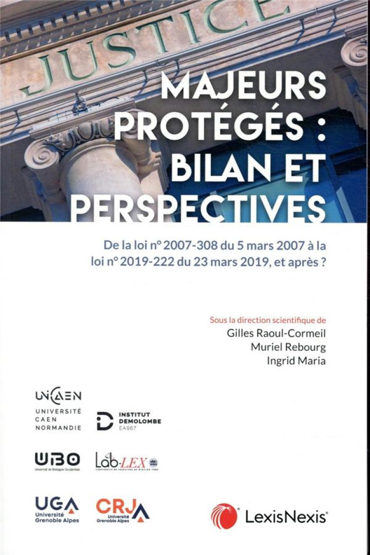 MAJEURS PROTEGES : BILAN ET PERSPECTIVES - MARIA/REBOURG - Lexis Nexis/Litec