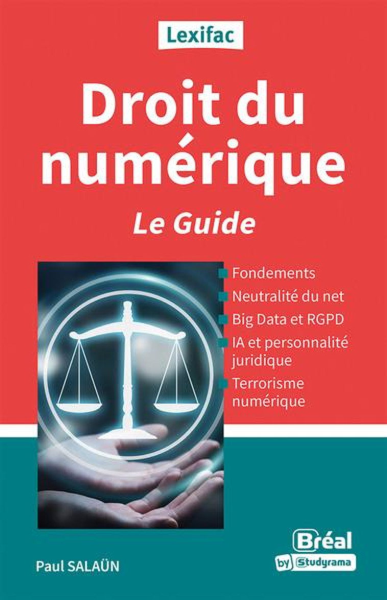 DROIT DES DONNEES PERSONNELLES : L'ESSENTIEL EN FICHES - DELEUZE AMELIE - BREAL