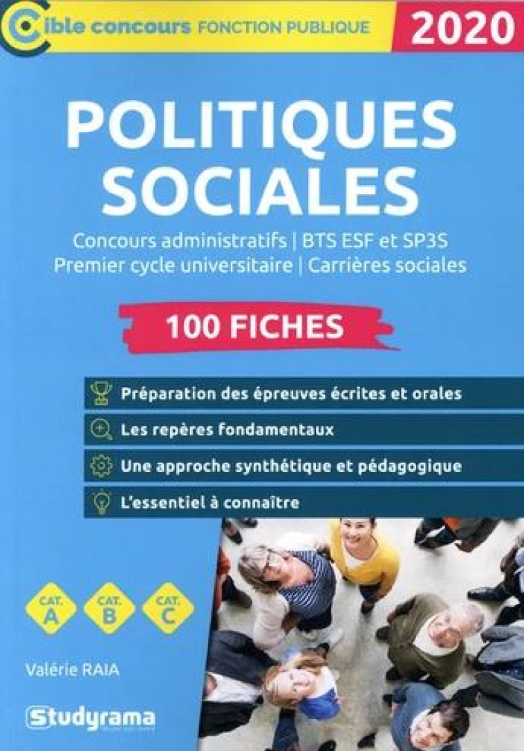 POLITIQUES SOCIALES (EDITION 2020) - RAIA VALERIE - STUDYRAMA