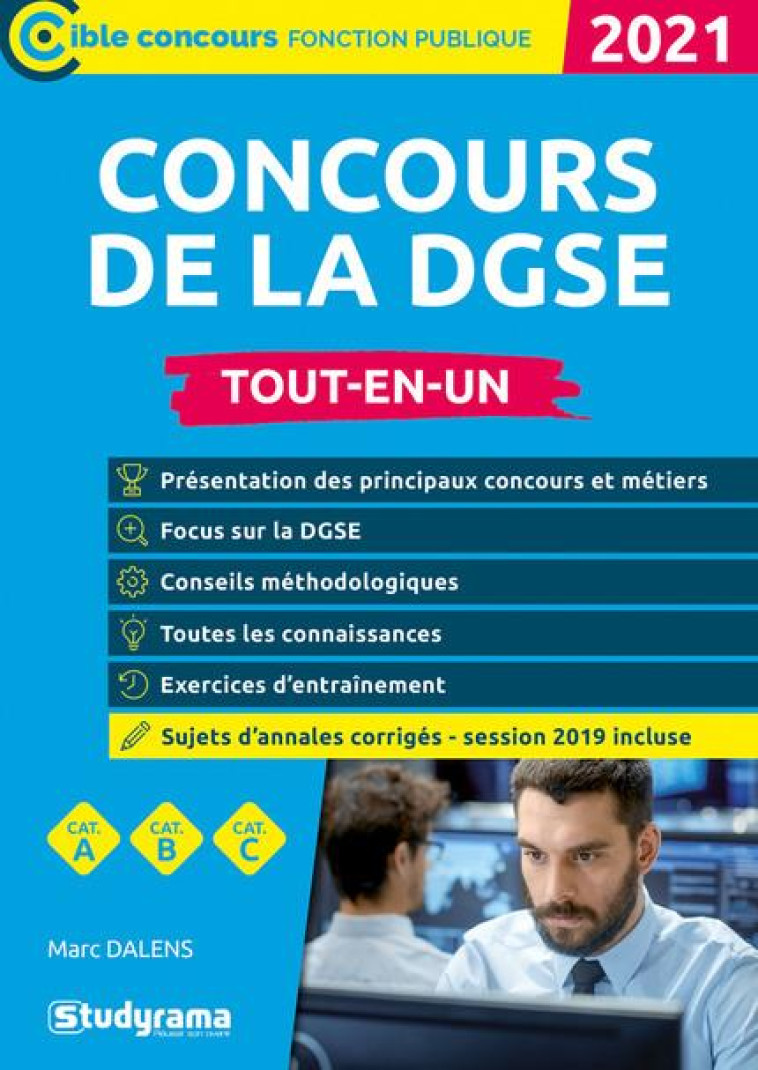 CONCOURS DE LA DGSE TOUT-EN-UN - DALENS MARC - STUDYRAMA