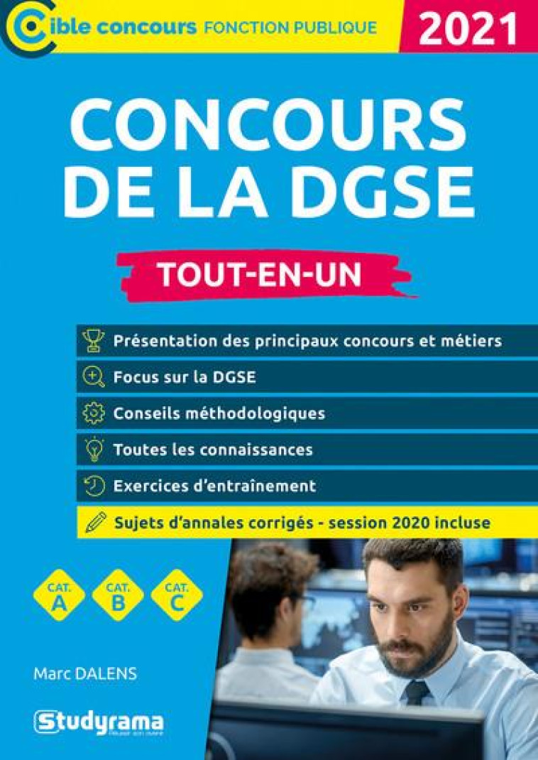 CONCOURS DE LA DGSE (EDITION 2021/2022) - DALENS MARC - STUDYRAMA