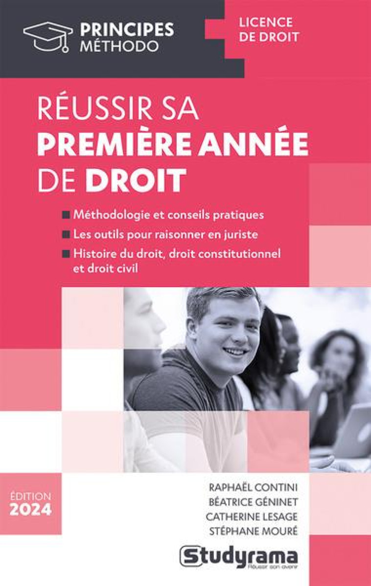 REUSSIR SA PREMIERE ANNEE DE DROIT - BOUTRON-LESAGE C. - STUDYRAMA