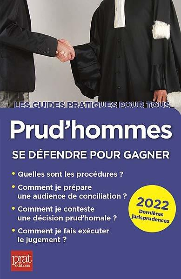 PRUD'HOMMES : SE DEFENDRE POUR GAGNER (EDITION 2022) - VERT/BOURDAIS - PRAT