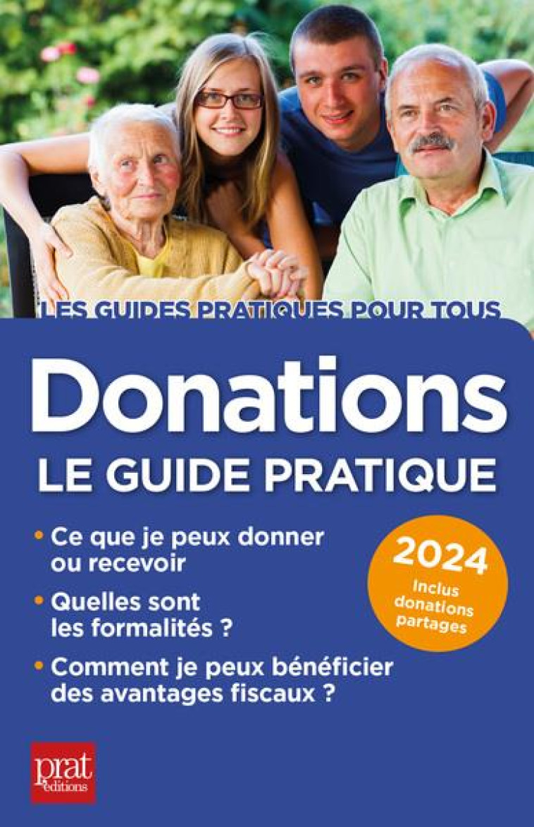 DONATIONS 2024 - LE GUIDE PRATIQUE - DIBOS-LACROUX - PRAT