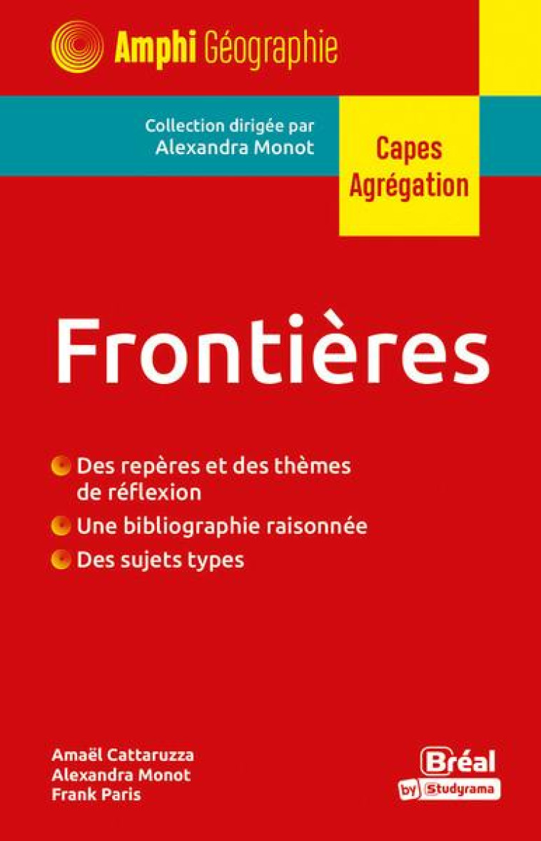 FRONTIERES - COLLECTIF - BREAL