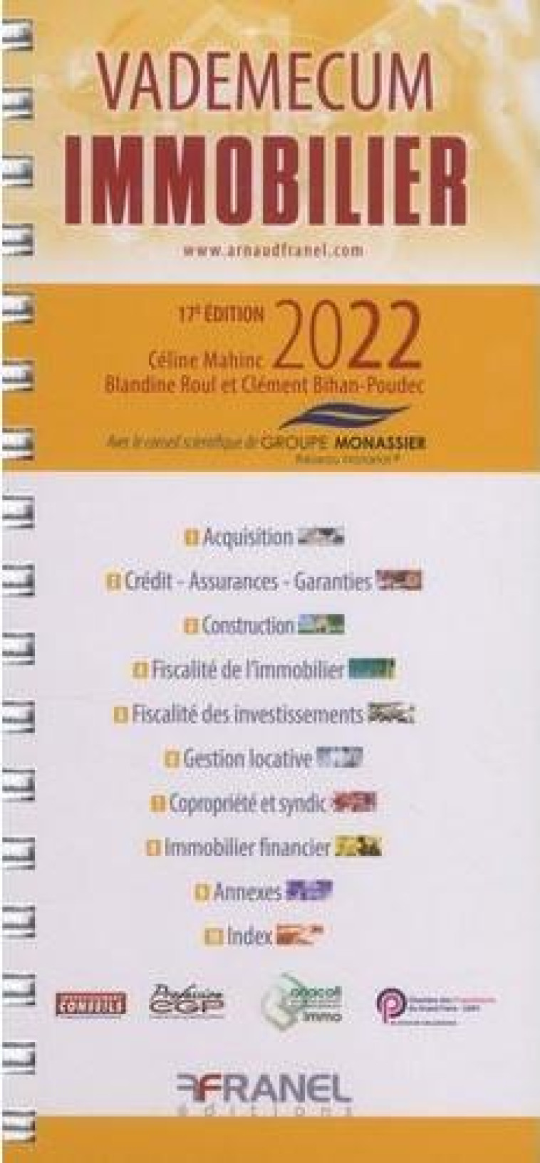 VADEMECUM : DE L'IMMOBILIER (EDITION 2023) - MAHINC/ROUL - ARNAUD FRANEL