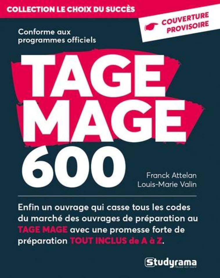 TAGE MAGE 600 - ATTELAN/VALIN - STUDYRAMA