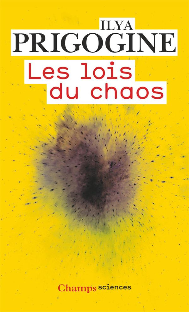 LES LOIS DU CHAOS - PRIGOGINE ILYA - FLAMMARION