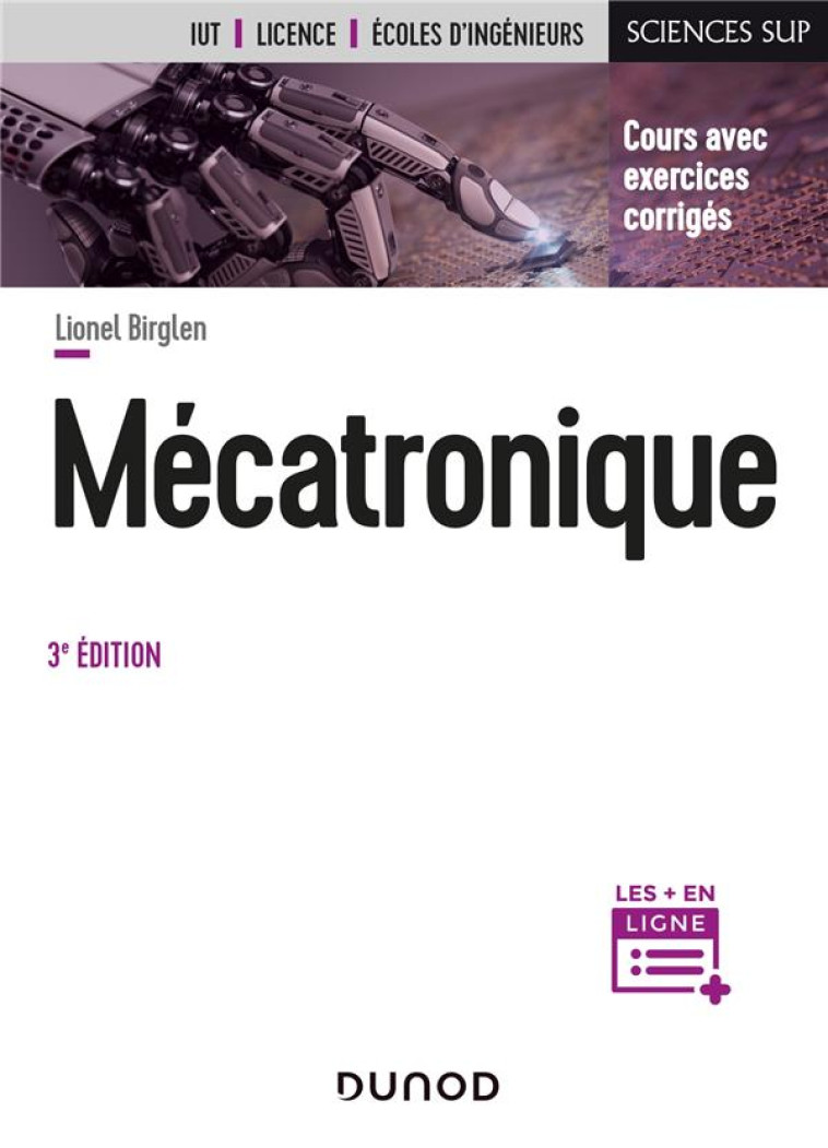 MECATRONIQUE (3E EDITION) - BIRGLEN LIONEL - DUNOD