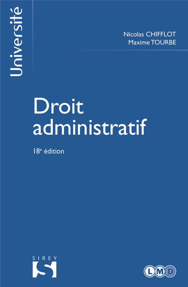 DROIT ADMINISTRATIF (18E EDITION) - CHRETIEN/CHIFFLOT - DALLOZ