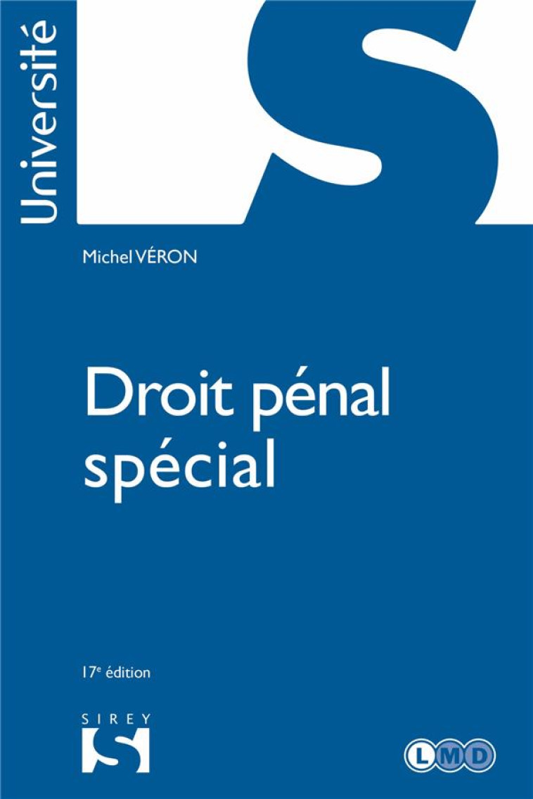 DROIT PENAL SPECIAL - VERON MICHEL - DALLOZ