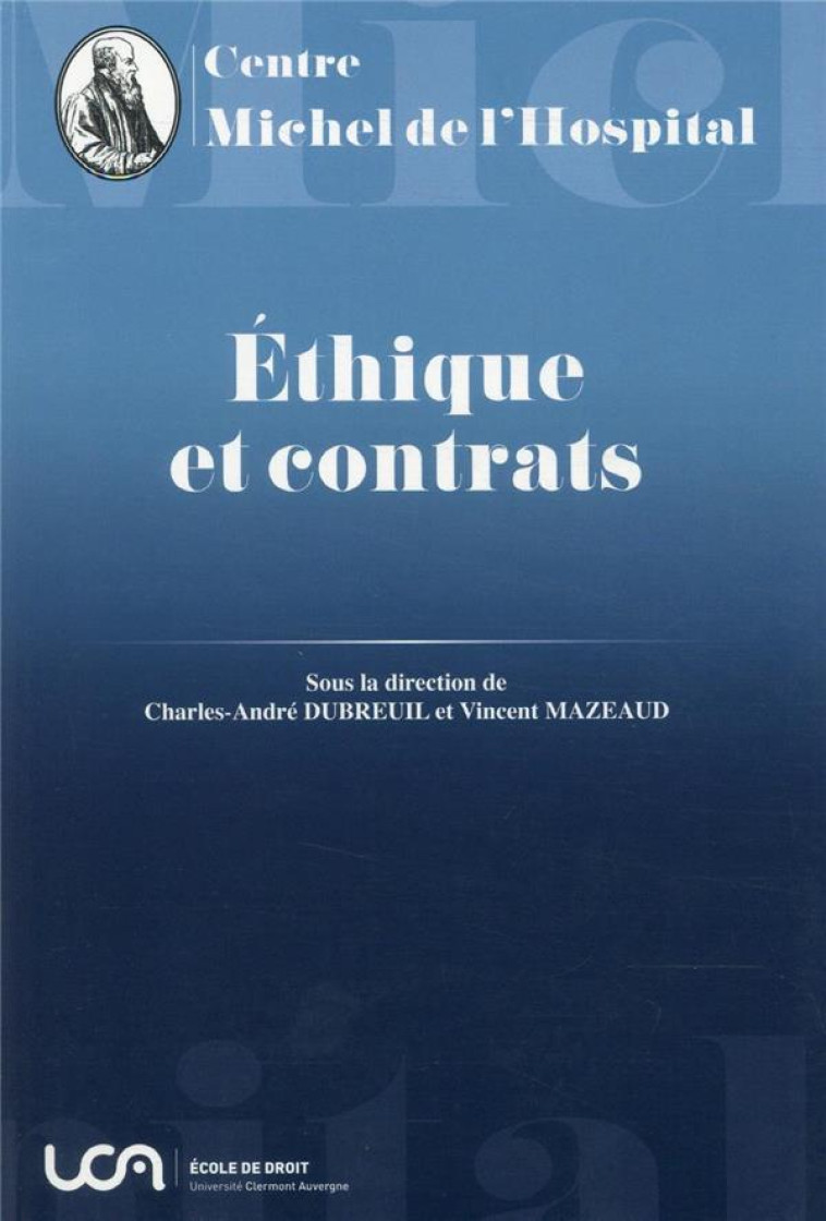 ETHIQUE ET CONTRATS (T.17) - DUBREUIL/MAZEAUD - PU DROIT CLERMO