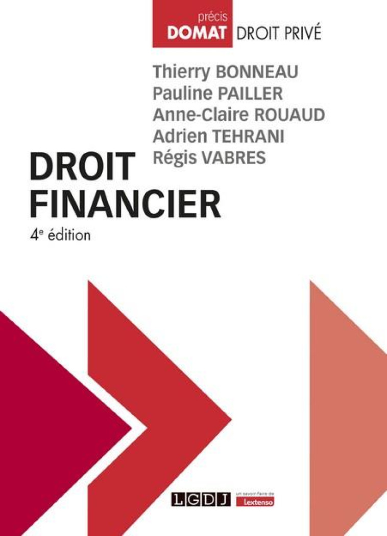 DROIT FINANCIER (4E EDITION) - BONNEAU/ROUAUD - LGDJ