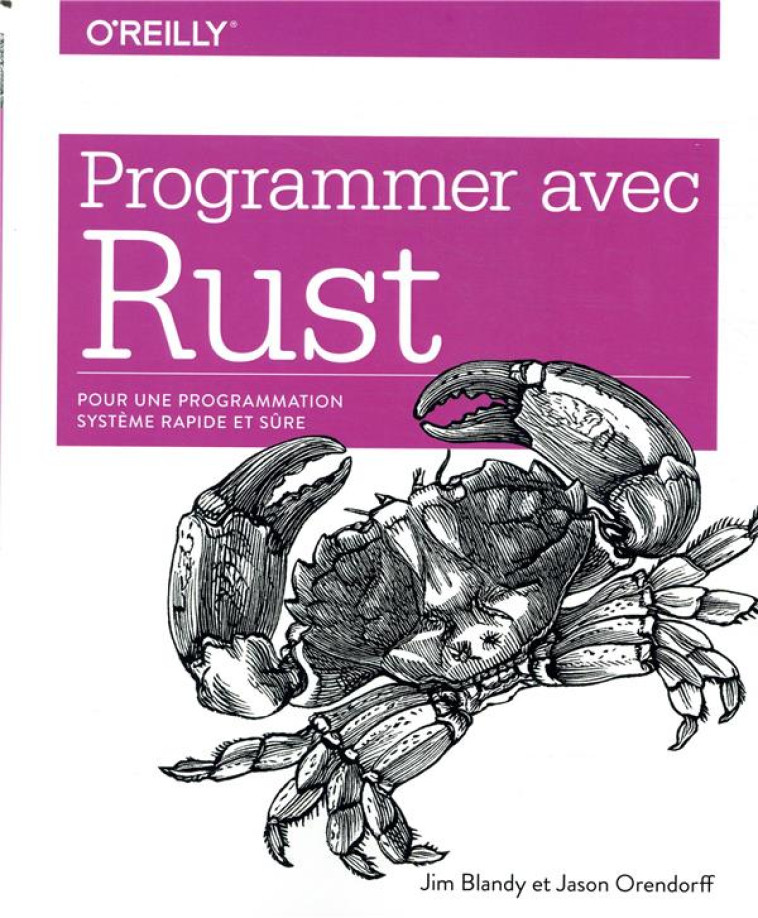 PROGRAMMER AVEC RUST - BLANDY/ORENDORFF - FIRST