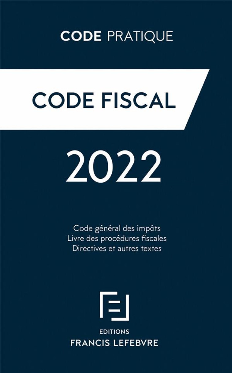 CODE FISCAL (EDITION 2022) - COLLECTIF - NC