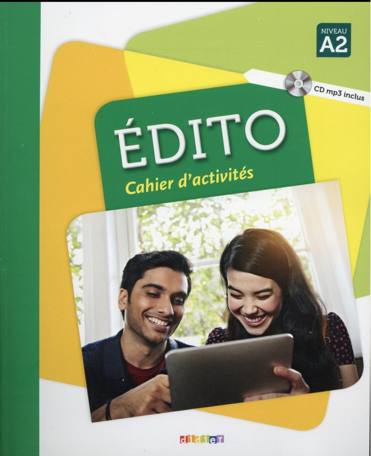 EDITO : FLE  -  NIVEAU A2  -  CAHIER D'ACTIVITES + CD MP3 - BAYLOCQ SASSOUBRE - Didier