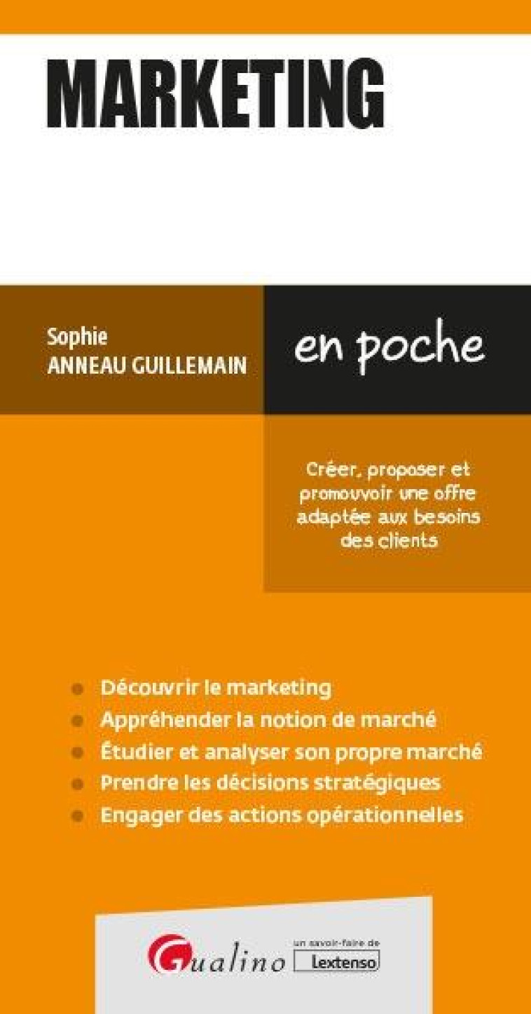 MARKETING (8E EDITION) - ANNEAU-GUILLEMAIN S. - GUALINO