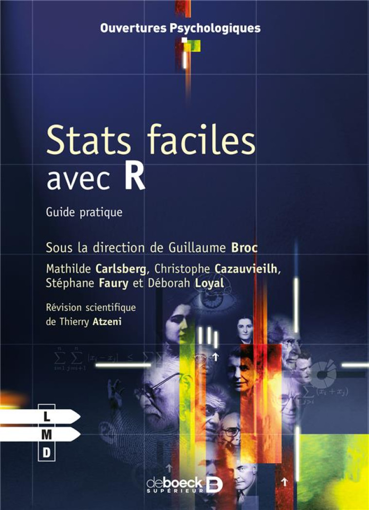 STATS FACILES AVEC R  -  GUIDE PRATIQUE - BROC/CARLSBERG/FAURY - De Boeck supérieur