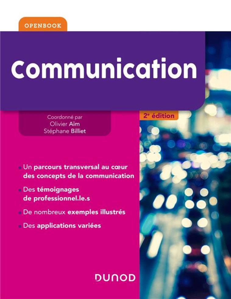 COMMUNICATION (2E EDITION) - AIM/BILLIET - DUNOD