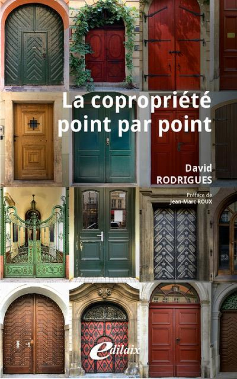 LA COPROPRIETE POINT PAR POINT - RODRIGUES DAVID - EDILAIX