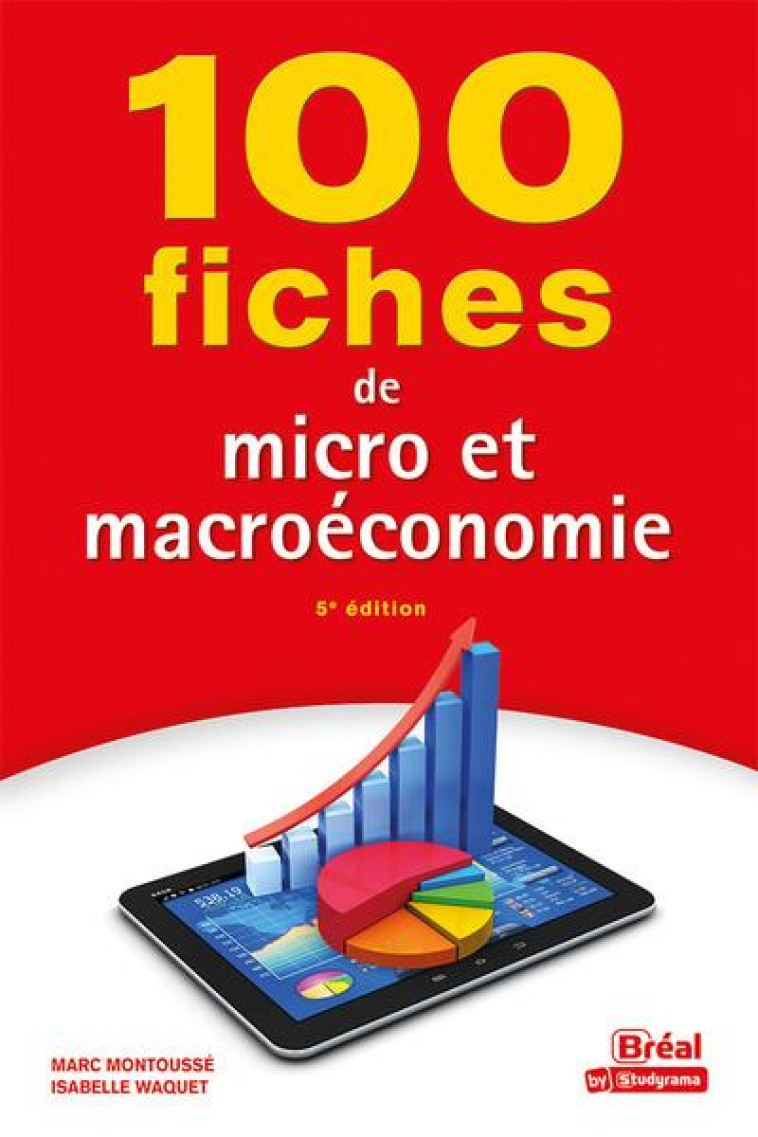 100 FICHES DE MICRO ET MACROECONOMIE - MONTOUSSE/WAQUET - BREAL