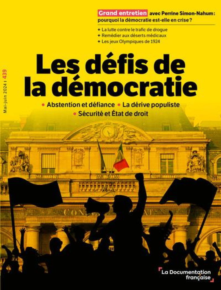 LES DEFIS DE LA DEMOCRATIE - N.439 - BENHAMOU/BOURG/LAZAR - NC