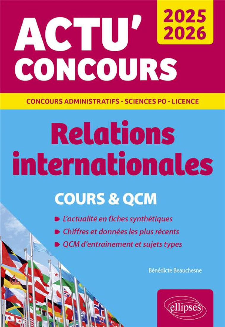 RELATIONS INTERNATIONALES 2025-2026 - BEAUCHESNE BENEDICTE - ELLIPSES MARKET