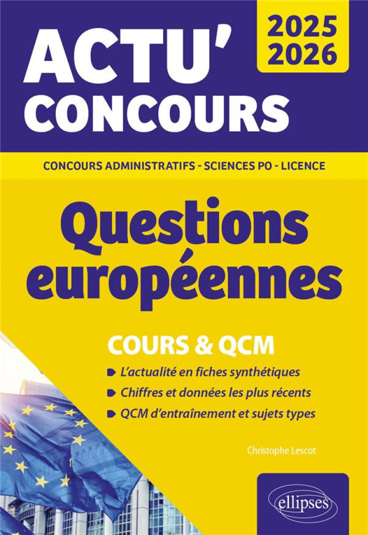 QUESTIONS EUROPEENNES 2025-2026 - LESCOT CHRISTOPHE - ELLIPSES MARKET