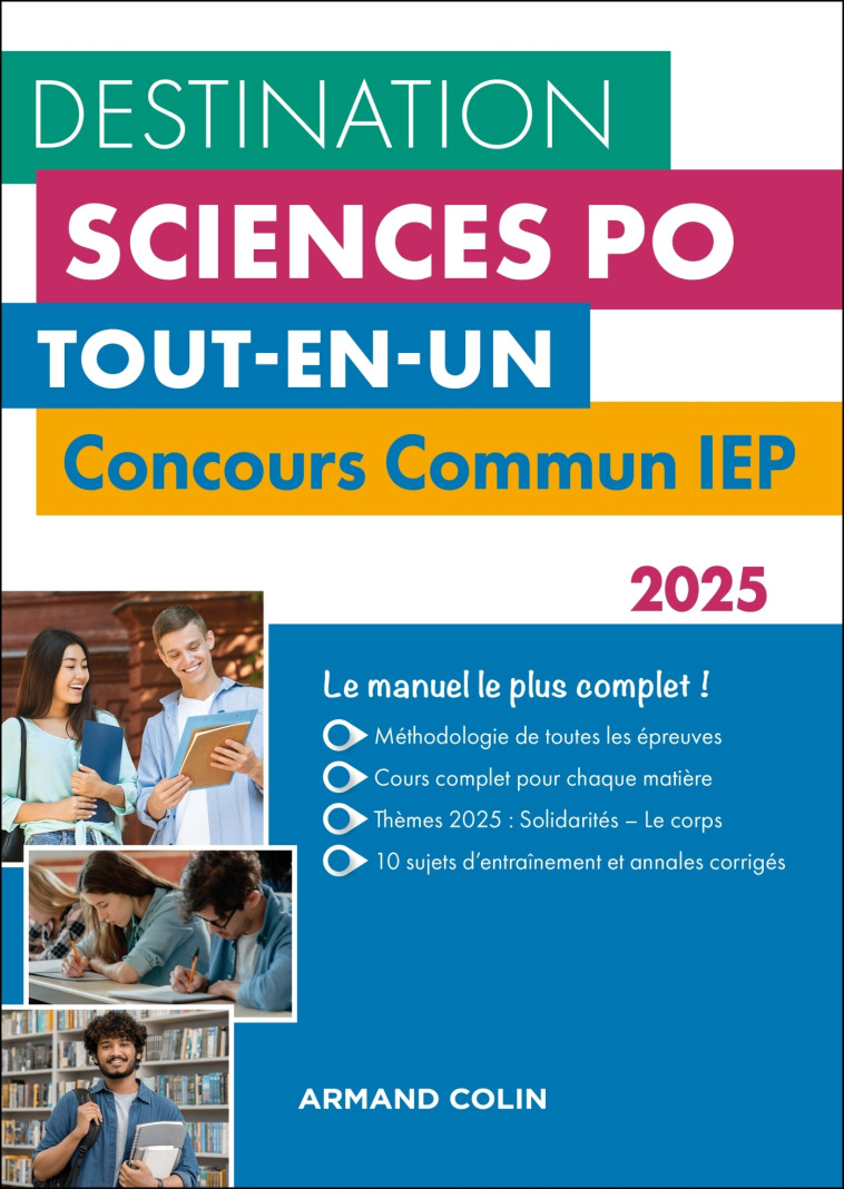 DESTINATION SCIENCES PO - CONCOURS COMMUN IEP 2025 - TOUT-EN-UN - DELARUE/GALLIX - NATHAN