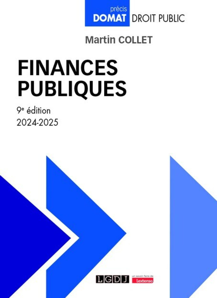 FINANCES PUBLIQUES - COLLET MARTIN - LGDJ