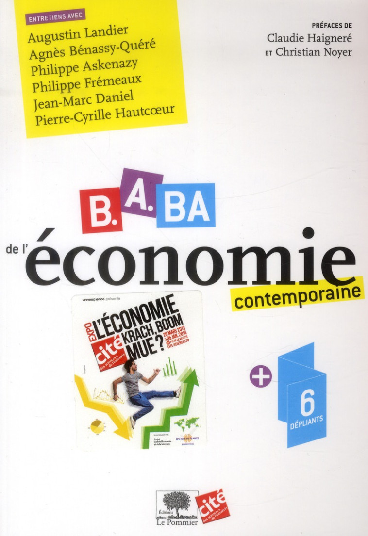 B.A. BA DE L'ECONOMIE  -  12 FRESQUES DEPLIANTES POUR ENFIN COMPRENDRE NOTRE MONDE - LANDIER/ASKENAZY - le Pommier