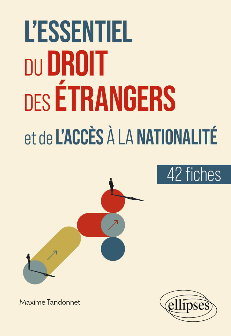 L'ESSENTIEL DU DROIT DES ETRANGERS ET DE L'ACCES A LA NATIONALITE - EN 42 FICHES - TANDONNET MAXIME - ELLIPSES MARKET